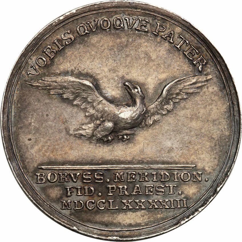 Niemcy Prusy. Medal 1793 (II rozbiór Polski), srebro